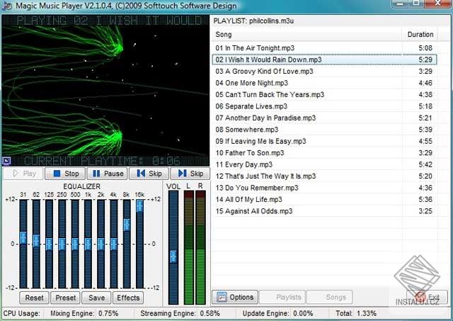 Magic Music Player