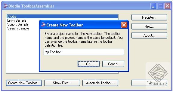 Diodia ToolbarAssembler