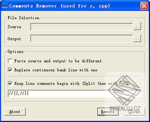 Comments Remover