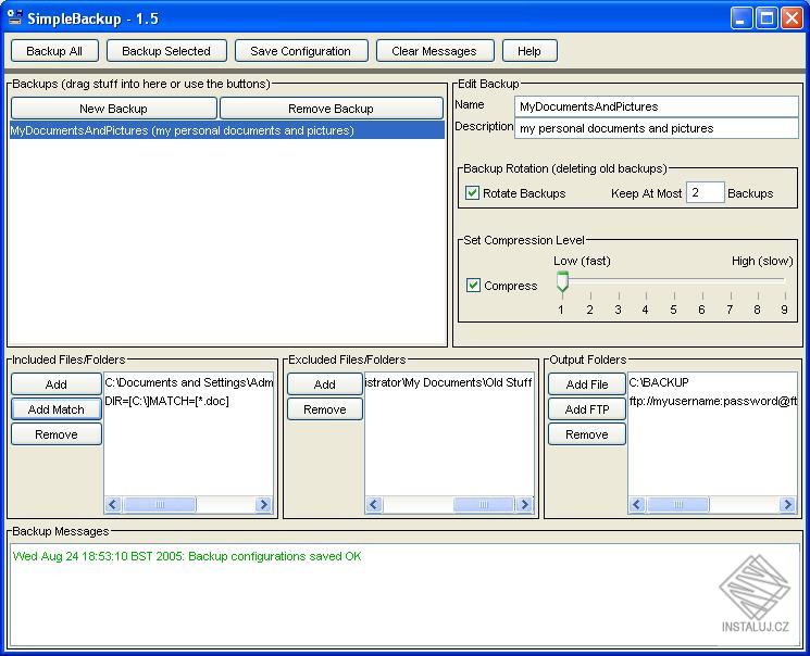 SimpleBackup