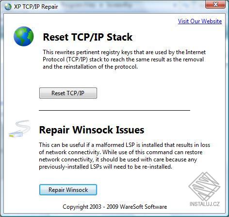 XP TCP/IP Repair