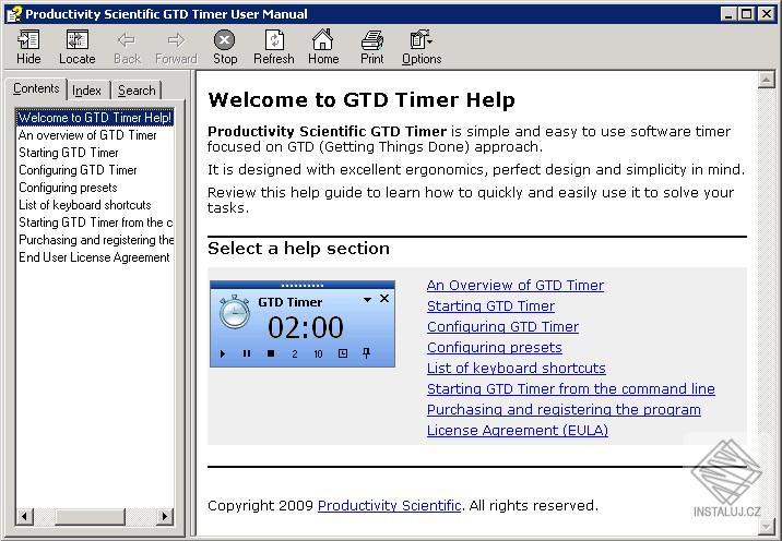 GTD Timer