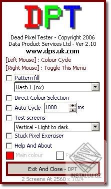 Dead Pixel Tester