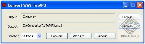 Convert WAV To MP3