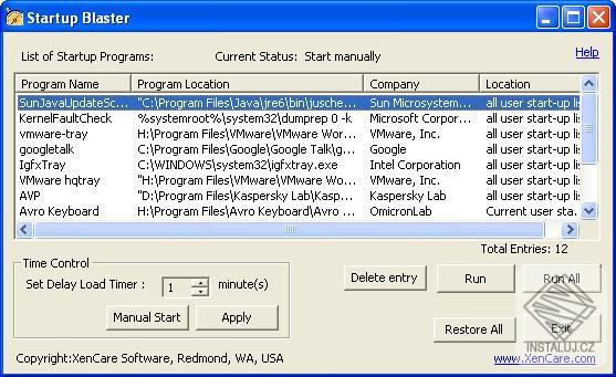 XenCare Startup Blaster