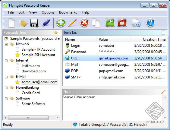 FlyingBit Password Keeper