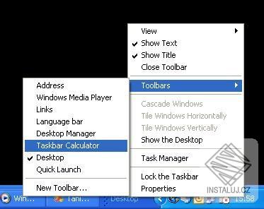 Taskbar Calculator