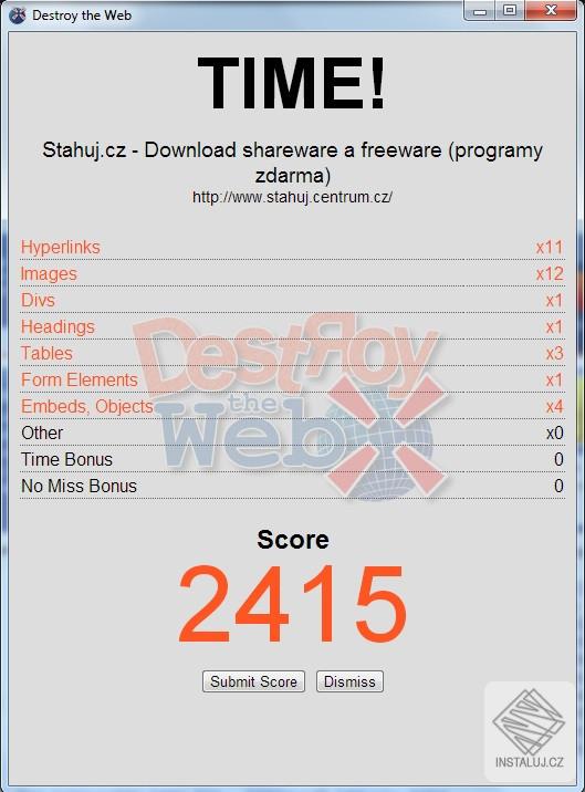 Destroy the web Firefox