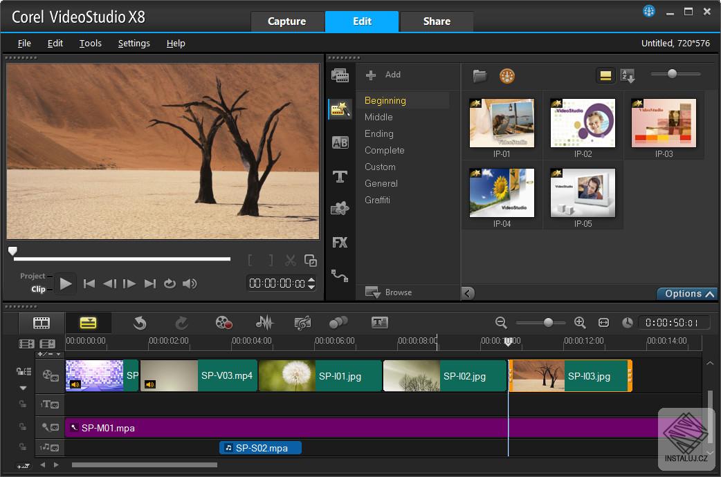 VideoStudio Pro X8