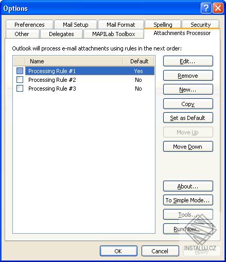 Attachments Processor for Outlook