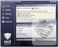 Mil Free Internet Eraser