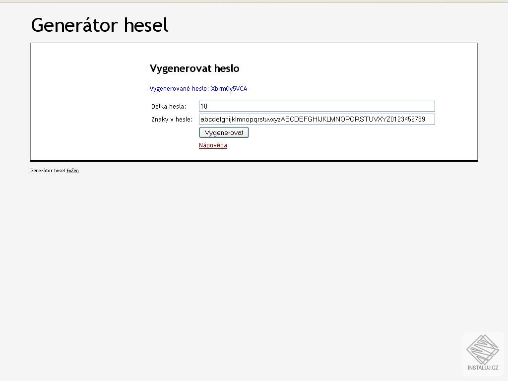 NeroFX Password Generator