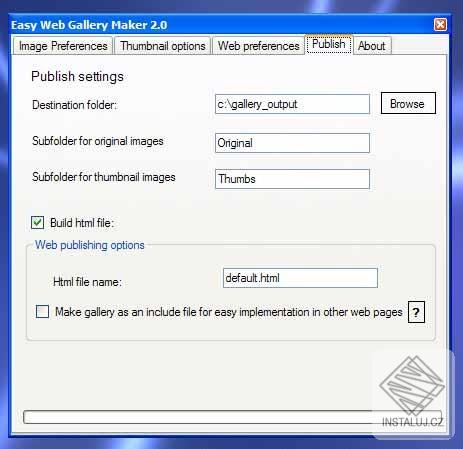 Easy Web Gallery Maker