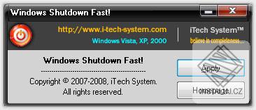 Shutdown Fast!