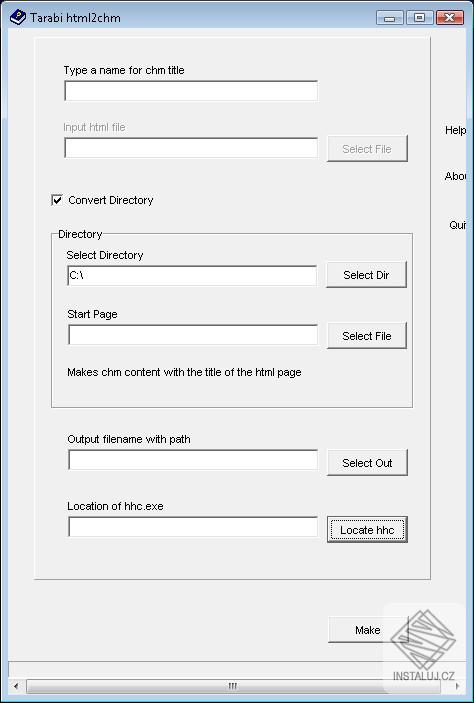 Tarabi html2chm
