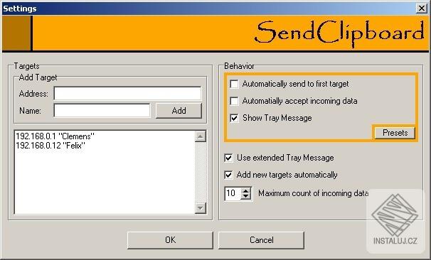 SendClipboard