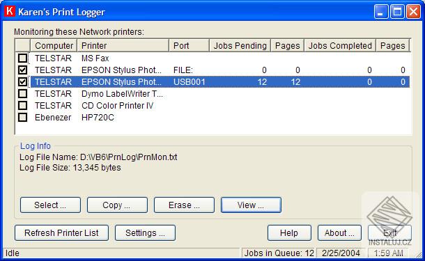 Karen´s Print Logger