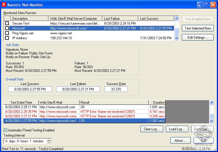 Karen´s Net Monitor