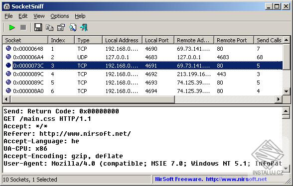 SocketsSniff