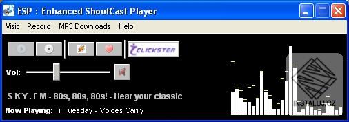 Enhanced ShoutCast Player