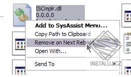 Remove on Reboot Shell Extension