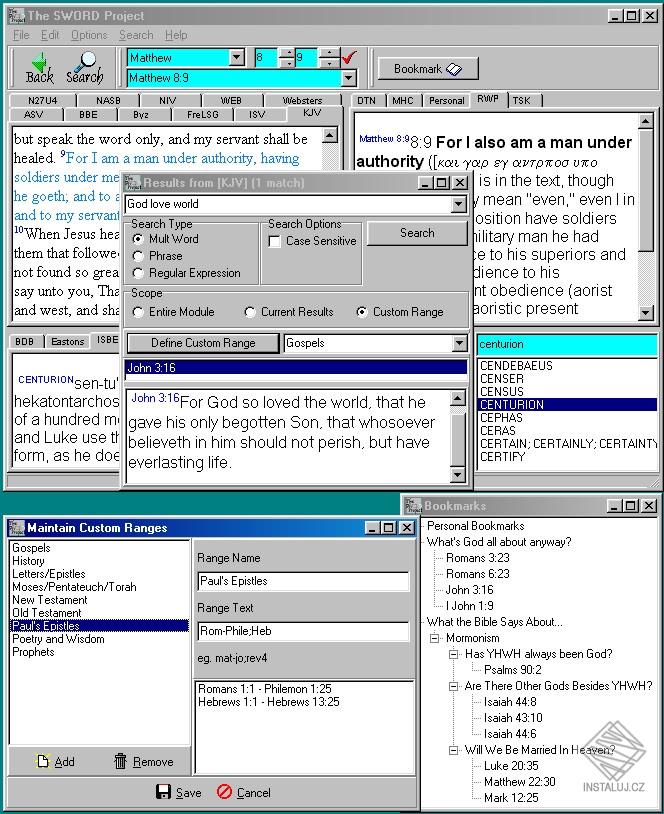 SWORD Project for Windows