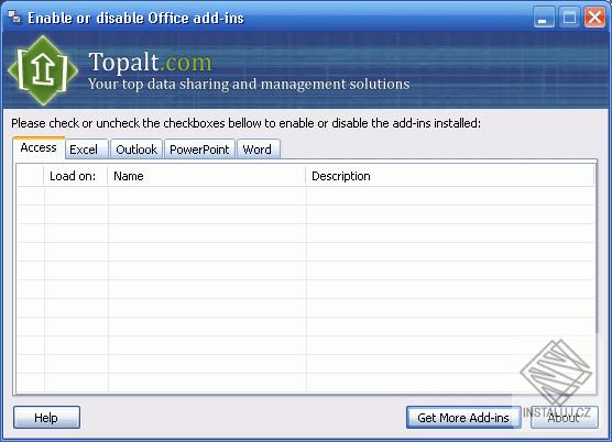 Topalt EnableDisable