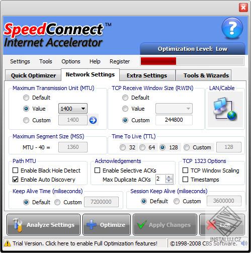 SpeedConnect Internet Accelerator