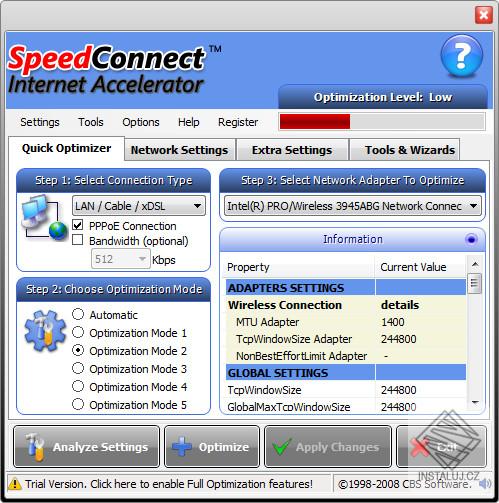 SpeedConnect Internet Accelerator