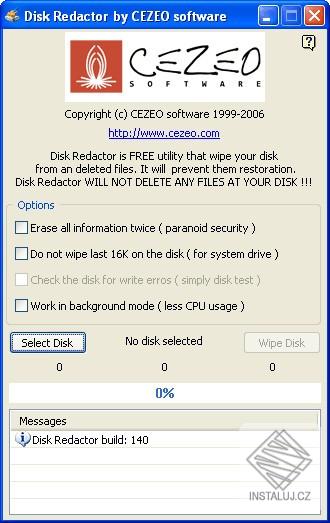 Disk Redactor