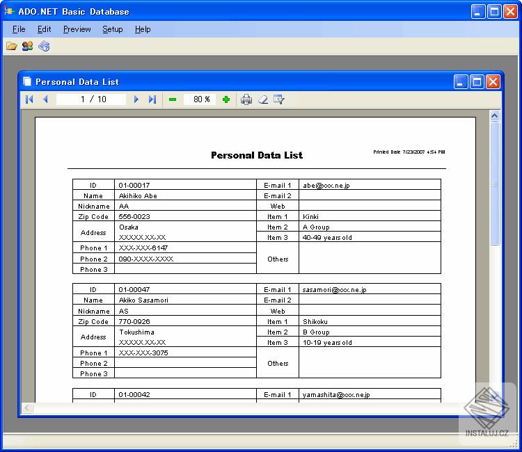 ADO.NET Basic Database