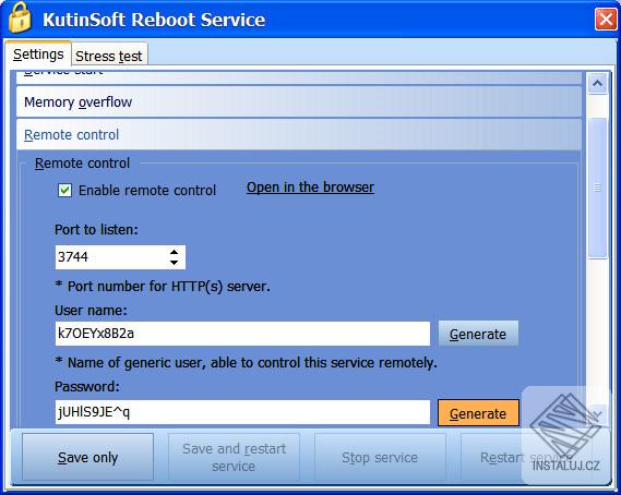 Reboot Service