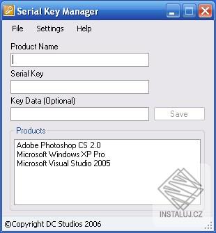 Serial Key Manager