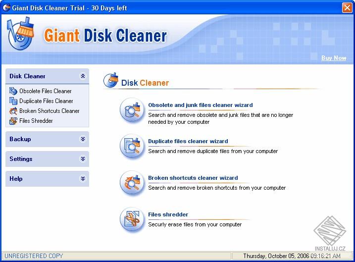 Giant Disk Cleaner