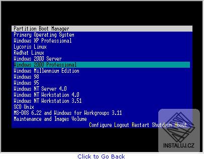 Partition Boot Manager