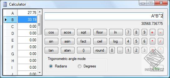 Equation Based Calculator