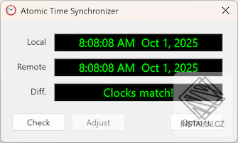 Atomic Time Synchronizer