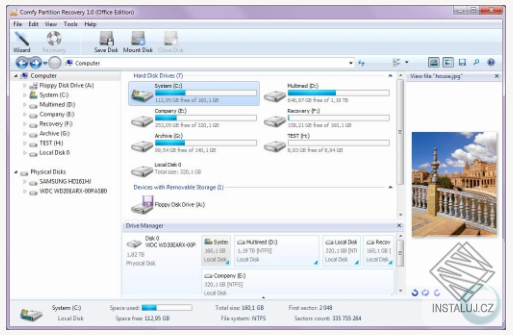 Comfy Partition Recovery