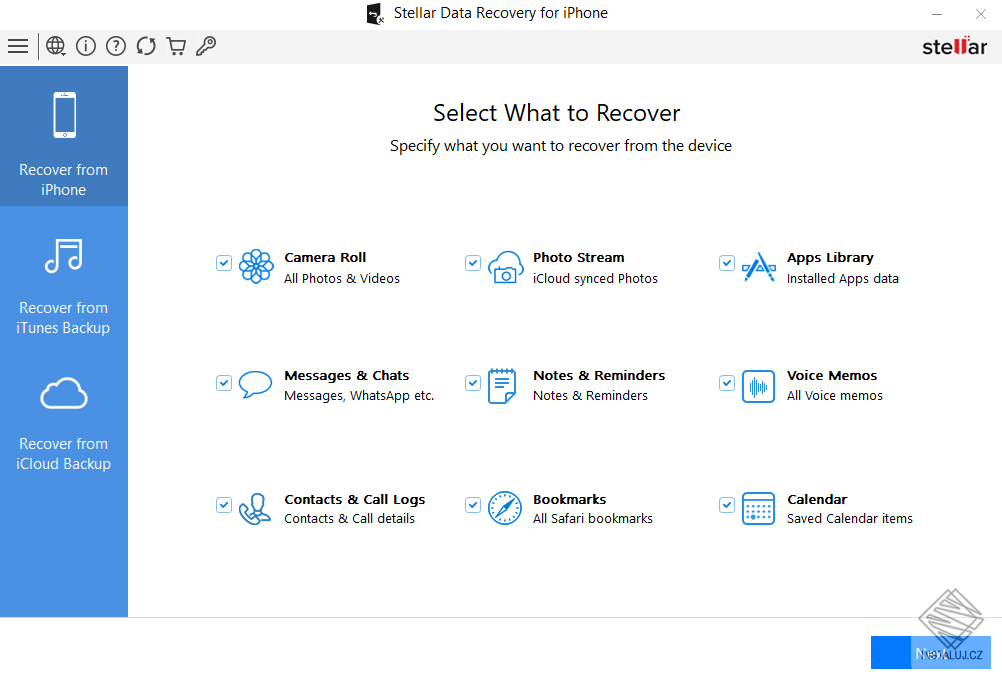 Stellar Data Recovery for iPhone Mac