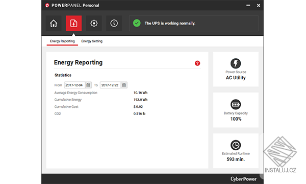 PowerPanel Personal Edition