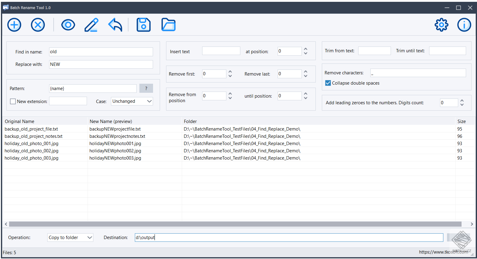 Batch Rename Tool
