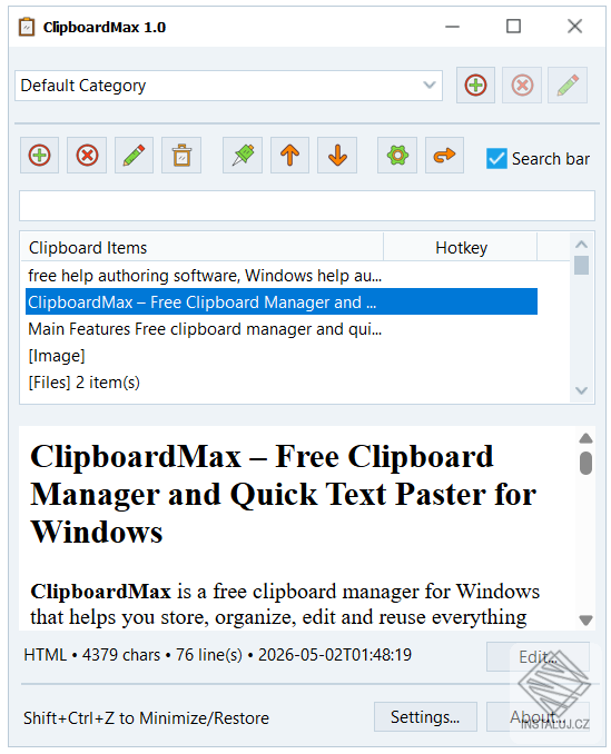 ClipboardMax