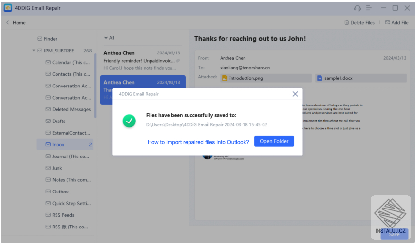 4DDiG Email Repair