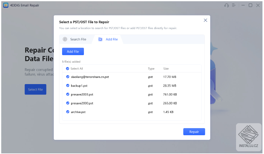4DDiG Email Repair