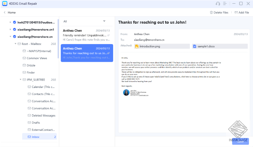 4DDiG Email Repair