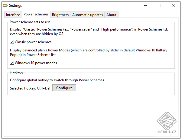 Battery Mode