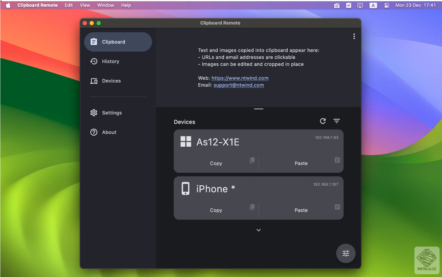 Clipboard Remote
