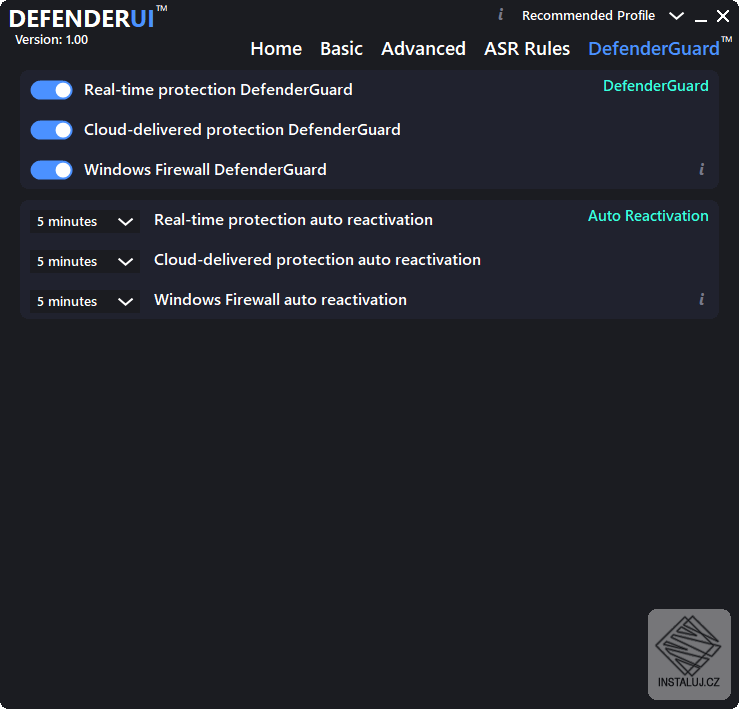 DefenderUI