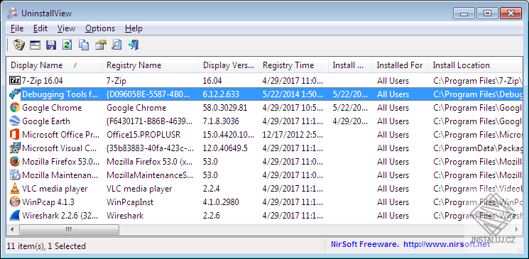 UninstallView
