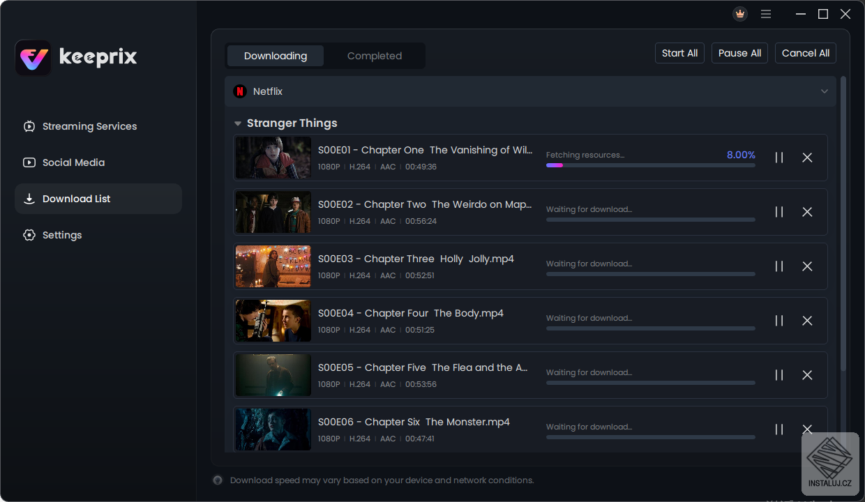 Keeprix Downloader